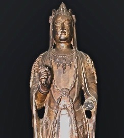 Groundbreaking Exhibit of Chinese Temple Sculpture Artifacts Opens bodhisattva