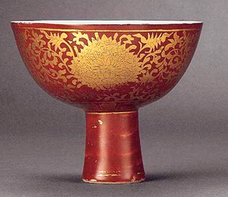 Kinrande Wares kinrande-stem-cup