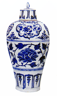 Qinghua Porcelain qinghua-meiping