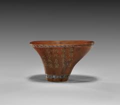 Chait prepares a connoisseur's selection of Asian International fine art for its Sept. 23 auction rhinoceros-horn-libation-cup