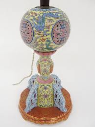 Cash is Qing: Antique wig stand made for Chinese emperor but used as a reading lamp for 50 years sells for £100,000 chinese-wig-stand