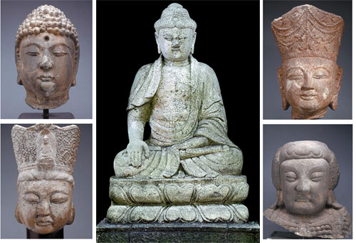 Ancient Buddhas Heading Home To China buddhas