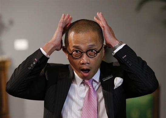 Sotheby’s Hunting In OZ For Chinese Antiques - Proves There Is Shortage Of Stuff Kicking About Ching, chief executive officer of Sotheby's Asia, gestures as he prepares for an interview with a local media during Sotheby's Beijing Art Week in Beijing
