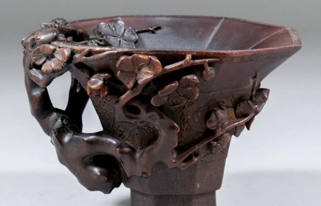 Canterbury Auction Galleries 84k For Rhinoceros Horn Cup rhinoceros-horn-cup
