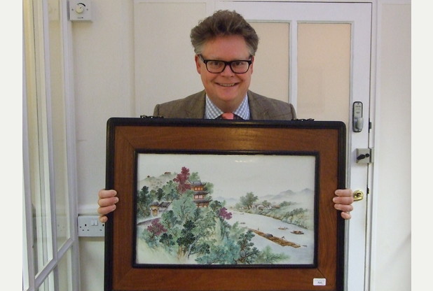 Chinese porcelain panels exceed estimates to make £172,760 I bet this guy is not smiling in a week or two when he finds himself pulling his hair out trying to get paid. Everyone I talk to in the trade, auctioneers, dealers are saying the same, the Chinese are buying alright but there paying for practically NOTHING!