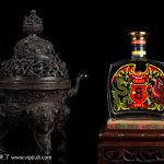 Bronze Elephant Tripod Censer & Reticulated Cover