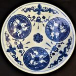 19TH CENTURY ANTIQUE CHINESE PORCELAING BLUE & WHITE CHARGER PLATE XUANTONG MARK 19TH CENTURY ANTIQUE CHINESE PORCELAING BLUE & WHITE CHARGER PLATE XUANTONG MARK