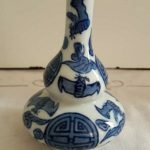 Antique small Liling Chinese Blue & White Vase Qing Dynasty Antique small Liling Chinese Blue & White Vase Qing Dynasty