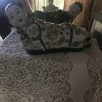 Qing Kangxi Vintage Chinese Blue & White Porcelain Headrest Opium Pillow