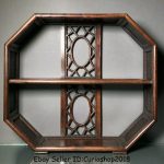 20" Old Chinese Dynasty Huanghuali Wood Carving stand Shelf antique furniture 20" Old Chinese Dynasty Huanghuali Wood Carving stand Shelf antique furniture