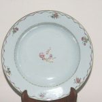 Antique 18th Century Chinese Famille Rose Porcelain Plate Antique 18th Century Chinese Famille Rose Porcelain Plate