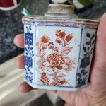 Antique Chinese kangxi tea caddy A/F