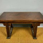 13.8" Old Chinese Huanghuali Wood carving table Table stool desk furniture 13.8" Old Chinese Huanghuali Wood carving table Table stool desk furniture