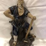 Large Vintage Shiwan Lumber Jack Mudman Figure Large Vintage Shiwan Lumber Jack Mudman Figure