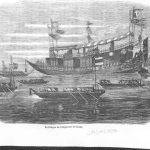 Junk of Xianfeng Qing Dynasty Emperor of China Asia ENGRAVING OLD PRINT 1857 Junk of Xianfeng Qing Dynasty Emperor of China Asia ENGRAVING OLD PRINT 1857