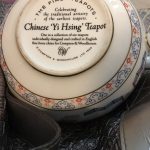Vintage White Chinese Yixing Teapot With Many Characters ( 1989 ) Review Pict Vintage White Chinese Yixing Teapot With Many Characters ( 1989 ) Review Pict