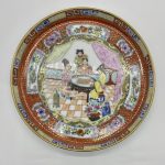 Beautiful Antique Chinese Hand Decorated Side Plate 20cm Oriental Beautiful Antique Chinese Hand Decorated Side Plate 20cm Oriental