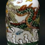 Rare antique chinese snuffbox snuff bottle dragon mark Kangxi signed ART ASIA Rare antique chinese snuffbox snuff bottle dragon mark Kangxi signed ART ASIA