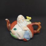 Chinese Shou Xing God of Longevity Porcelain Tea Pot Display Figurine Statue Chinese Shou Xing God of Longevity Porcelain Tea Pot Display Figurine Statue