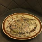 ORIENTAL DECORATIVE PLATE WITH BIRDS & FLOWERS ORIENTAL DECORATIVE PLATE WITH BIRDS & FLOWERS
