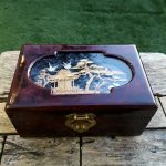 VINTAGE ORIENTAL CHINESE JEWELLERY BOX VINTAGE ORIENTAL CHINESE JEWELLERY BOX