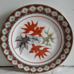 Vintage Macau Decorative Qianlong Plate Vintage Macau Decorative Qianlong Plate