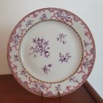 Old porcelain plate QING dynasty Qianlong 18th