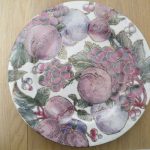 "TOYO" Fruits Temptation Natural Hand Painted Porcelain Decorative Plate 8" "TOYO" Fruits Temptation Natural Hand Painted Porcelain Decorative Plate 8"
