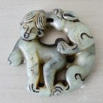 Vintage Chinese Hand Carved Jade Erotic Fertility Pendant Vintage Chinese Hand Carved Jade Erotic Fertility Pendant
