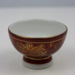 Vintage Chinese Porcelain  Finger Bowl 5.5x3.5cm