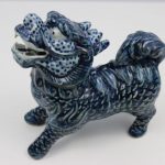 19th Century Chinese Glazed Porcelain FOO-DOG Ornament 12x12x6cm 19th Century Chinese Glazed Porcelain FOO-DOG Ornament 12x12x6cm