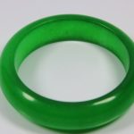 Chinese Green 100% Natural A JADE Jadeite Bangle 8cm Outside x 6cm Inside Chinese Green 100% Natural A JADE Jadeite Bangle 8cm Outside x 6cm Inside