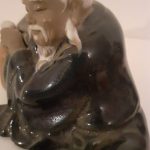 Vtg / Antique Porcelain Figurine Of Chinese Man Vtg / Antique Porcelain Figurine Of Chinese Man