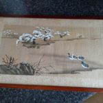Vintage Chinese Painting on silk Vintage Chinese Painting on silk
