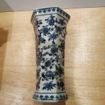 Chinese Blue & White Porcelain Vase Chinese Blue & White Porcelain Vase