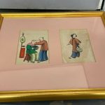 19th Century Chinese Gouache on Pith Paintings (2) 19th Century Chinese Gouache on Pith Paintings (2)