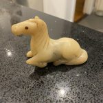 Antique Chinese Carved Jade horse Antique Chinese Carved Jade horse