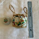 Vintage porcelain ginger jar, from 1950s Vintage porcelain ginger jar, from 1950s