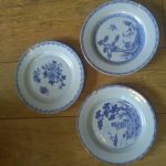 Chinese style c1760 three plates Chinese style c1760 three plates