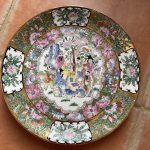 Chinese Hand Painted Plate Highly Decorative Chinese Hand Painted Plate Highly Decorative
