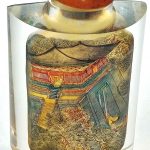 Chinese Glass Vintage Scent Bottle with Landscape Internal Decoration 8cm dd03 Chinese Glass Vintage Scent Bottle with Landscape Internal Decoration 8cm dd03