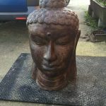 Vintage Terracotta Buddha Head Vintage Terracotta Buddha Head