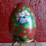 Vintage Cloisonne egg & stand REDUCED Vintage Cloisonne egg & stand REDUCED