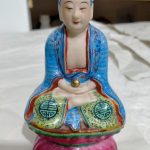 antique chinese porcelain Buddha Deity God antique chinese porcelain Buddha Deity God