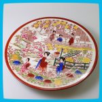 vintage antique rare Porcelain China Plate Dish Oriental Asian Chinese Marked vintage antique rare Porcelain China Plate Dish Oriental Asian Chinese Marked