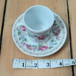 RARE VINTAGE JINGDEZH DEMITASS TEA / COFFEE CUP and SAUCER SET RARE VINTAGE JINGDEZH DEMITASS TEA / COFFEE CUP and SAUCER SET