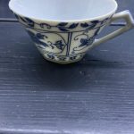 Bintage Blue And White Porcelain Cup Bintage Blue And White Porcelain Cup