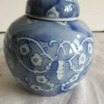 Vintage Chinese Prunus Blossom Ginger Jar Vintage Chinese Prunus Blossom Ginger Jar