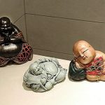 Buddha Wooden Ornament collection > Three Unique Buddhas - See Photos Buddha Wooden Ornament collection > Three Unique Buddhas - See Photos