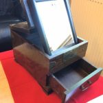 Antique Chinese Vanity Box, Mirror & Drawer, see all pictures Antique Chinese Vanity Box, Mirror & Drawer, see all pictures